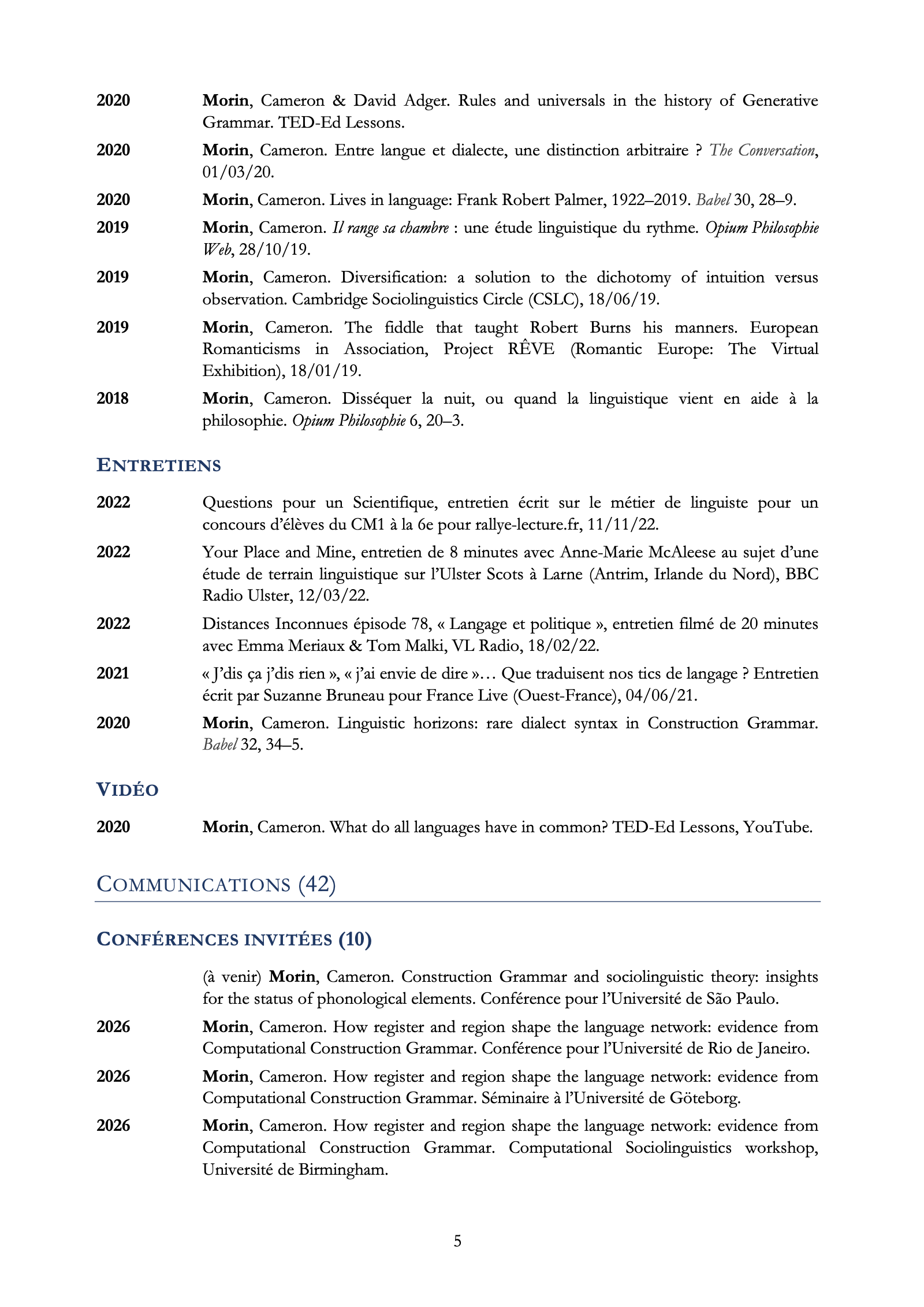 CV, page 5 sur 10