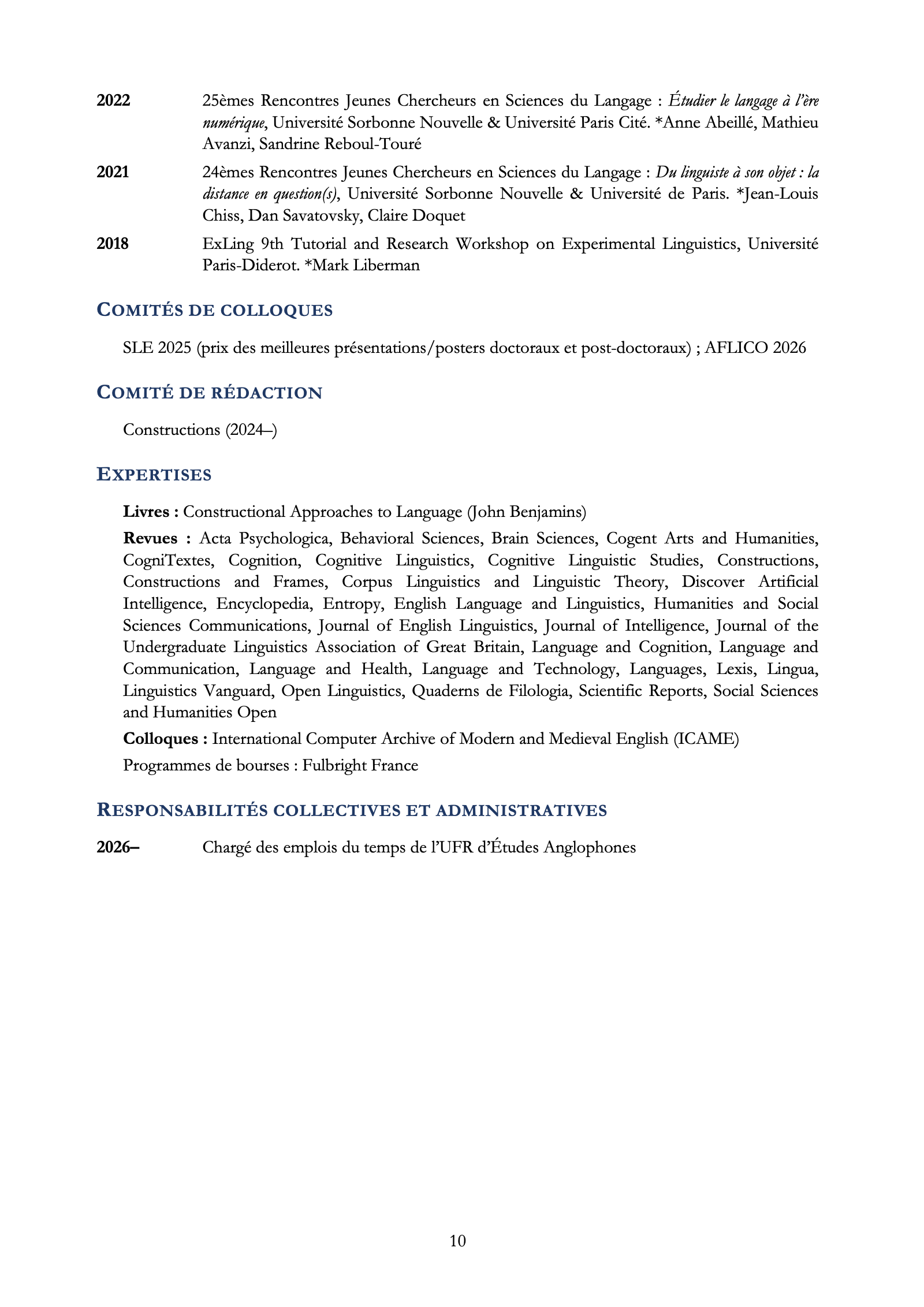 CV, page 10 sur 10